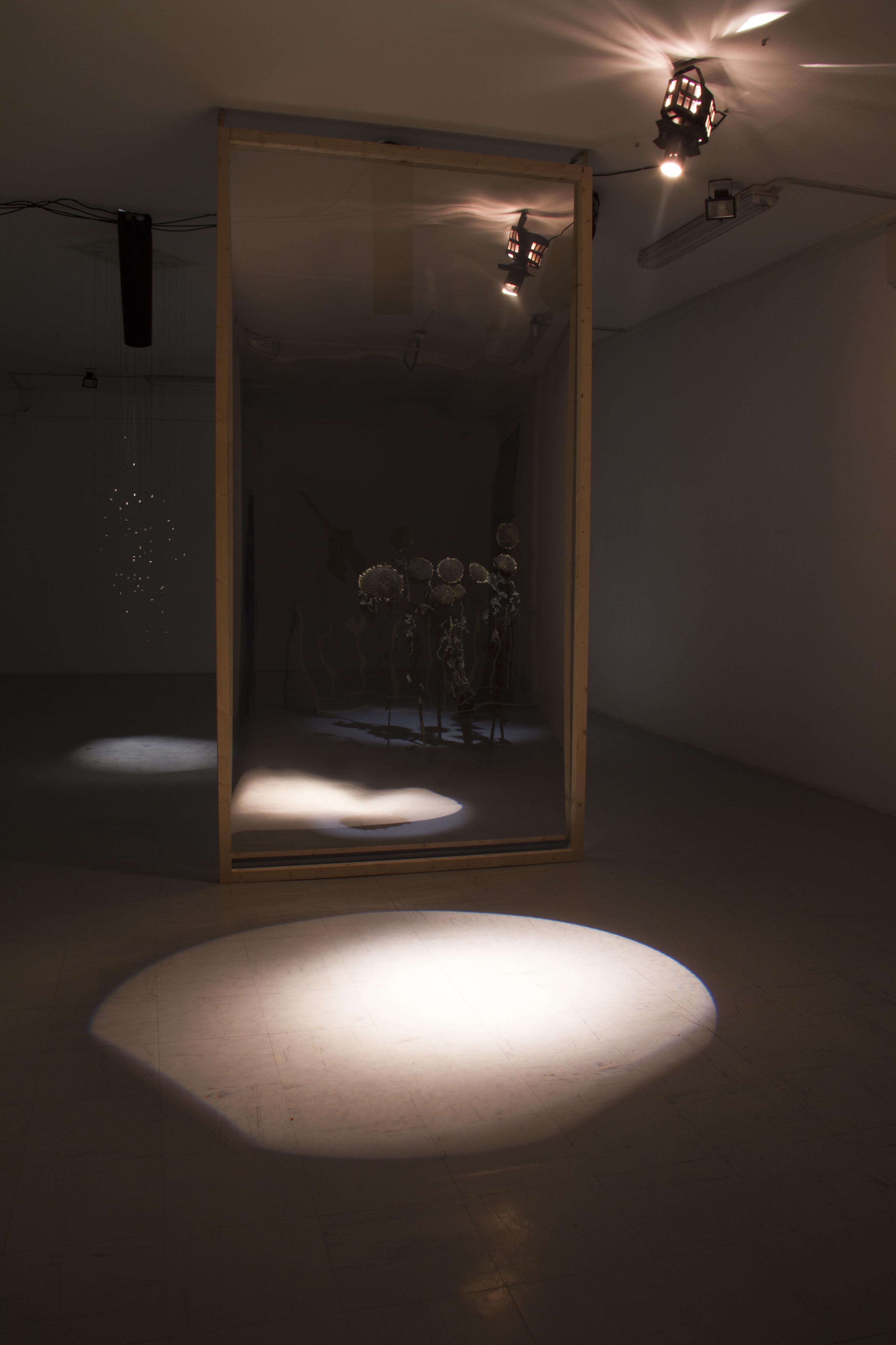 24:24 Ephipanìa all view reflection Art Installation title 24:24 Epiphanìa artist Romano Serafini